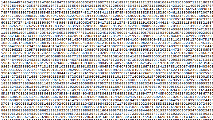 Largest known prime number with 24,862,048 digits